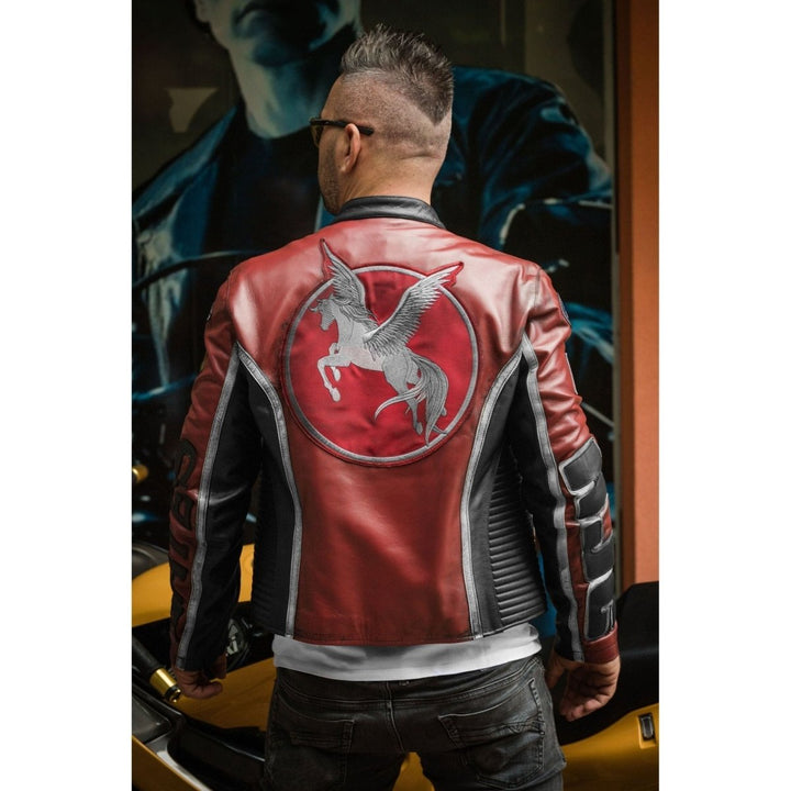 Torque Martin Henderson Biker Jacket - XS - Male - Torque Martin Henderson Biker Jacket - Tatoo Tee