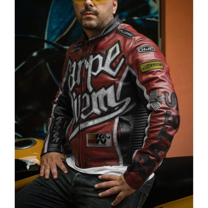 Torque Martin Henderson Biker Jacket - XS - Male - Torque Martin Henderson Biker Jacket - Tatoo Tee