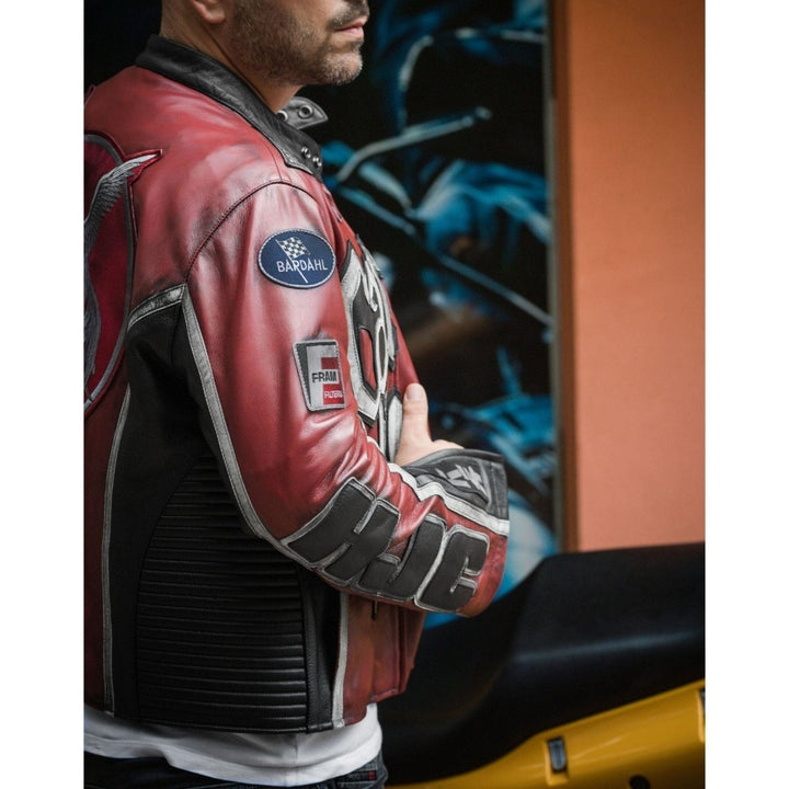 Torque Martin Henderson Biker Jacket - XS - Male - Torque Martin Henderson Biker Jacket - Tatoo Tee