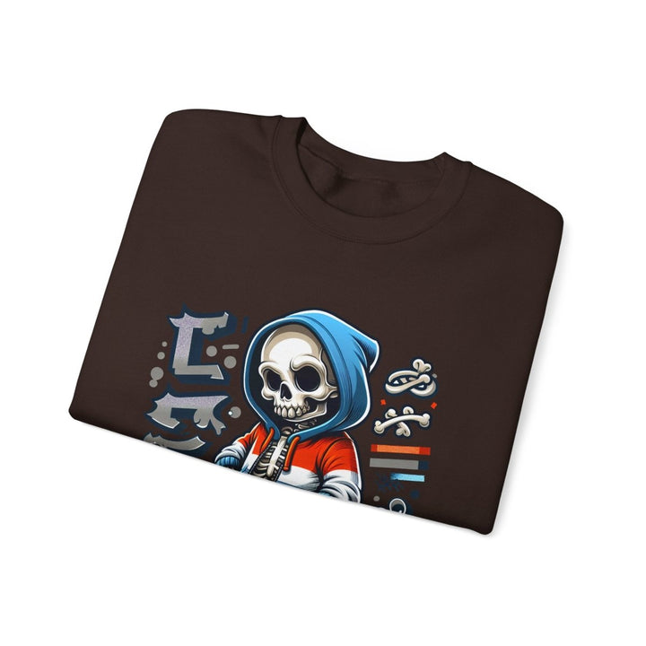 Trendy Streetwear SkullBoy Unisex Sweatshirt - S - Antique Cherry Red - Trendy Streetwear SkullBoy Unisex Sweatshirt - Tatoo Tee