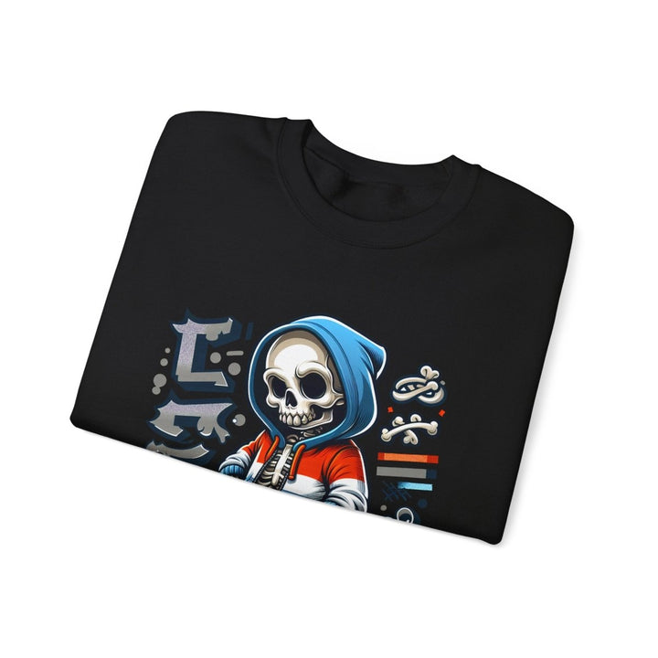 Trendy Streetwear SkullBoy Unisex Sweatshirt - S - Antique Cherry Red - Trendy Streetwear SkullBoy Unisex Sweatshirt - Tatoo Tee