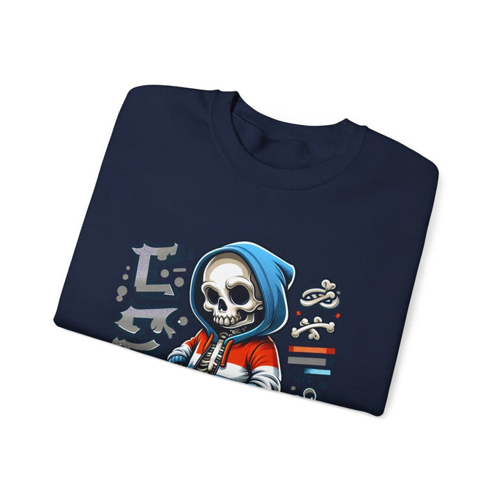 Trendy Streetwear SkullBoy Unisex Sweatshirt - S - Antique Cherry Red - Trendy Streetwear SkullBoy Unisex Sweatshirt - Tatoo Tee