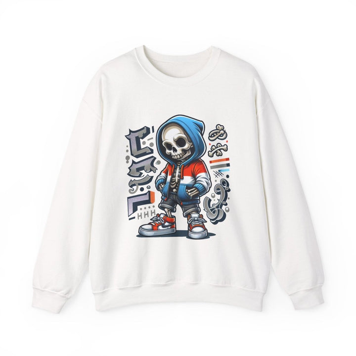 Trendy Streetwear SkullBoy Unisex Sweatshirt - S - Antique Cherry Red - Trendy Streetwear SkullBoy Unisex Sweatshirt - Tatoo Tee