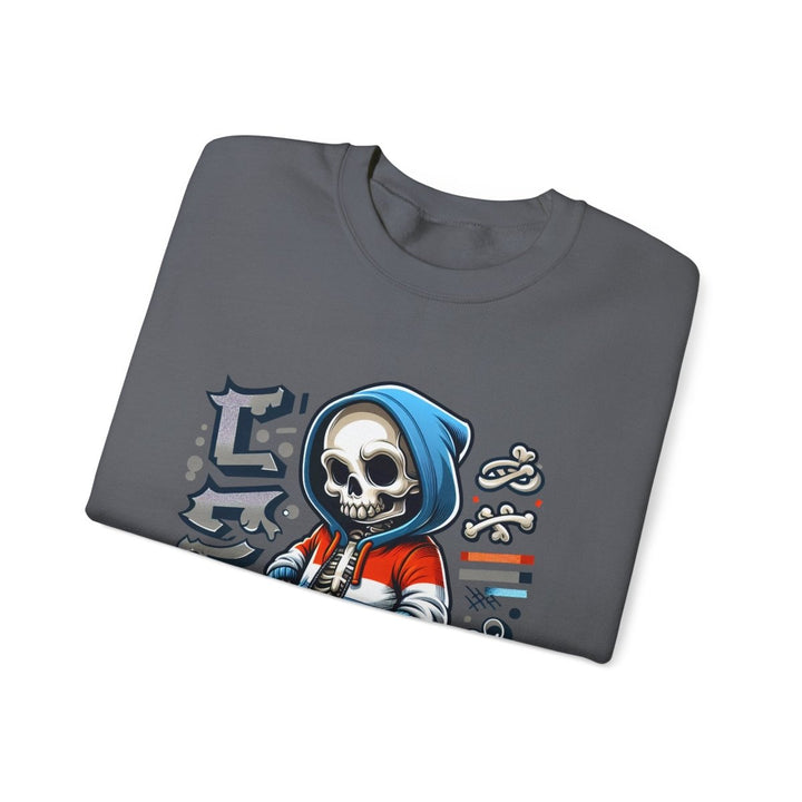 Trendy Streetwear SkullBoy Unisex Sweatshirt - S - Antique Cherry Red - Trendy Streetwear SkullBoy Unisex Sweatshirt - Tatoo Tee