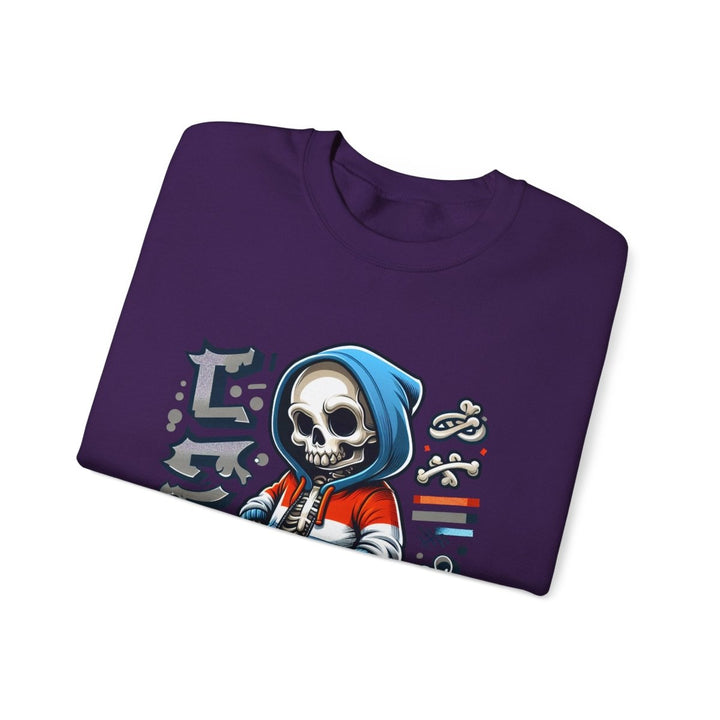 Trendy Streetwear SkullBoy Unisex Sweatshirt - S - Antique Cherry Red - Trendy Streetwear SkullBoy Unisex Sweatshirt - Tatoo Tee