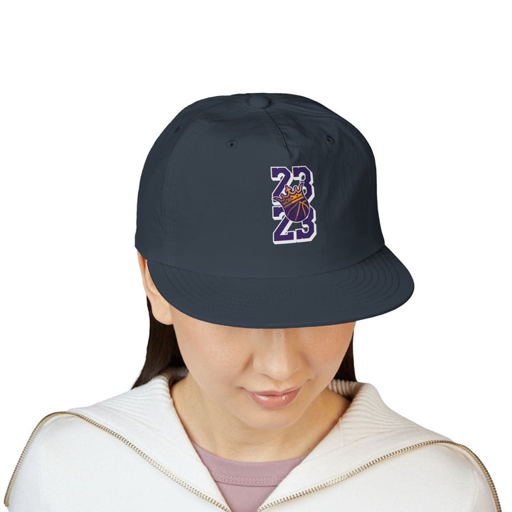 Trendy Surf Cap with 23 King Crown Design - Lapis - One size - Trendy Surf Cap with 23 King Crown Design - Tatoo Tee