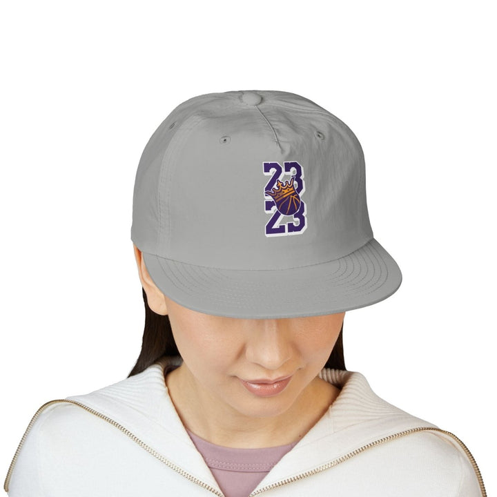 Trendy Surf Cap with 23 King Crown Design - Lapis - One size - Trendy Surf Cap with 23 King Crown Design - Tatoo Tee