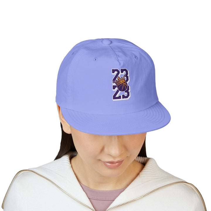Trendy Surf Cap with 23 King Crown Design - Lapis - One size - Trendy Surf Cap with 23 King Crown Design - Tatoo Tee