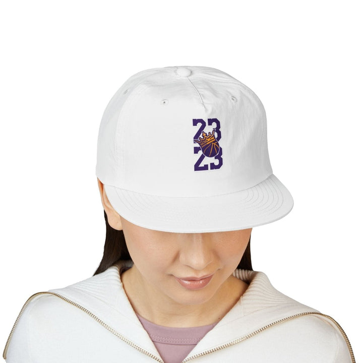 Trendy Surf Cap with 23 King Crown Design - Lapis - One size - Trendy Surf Cap with 23 King Crown Design - Tatoo Tee