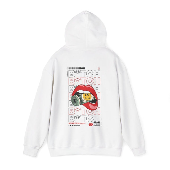 Trendy Unisex Hooded Sweatshirt - Streetwear Style with Fun Graphics - Antique Sapphire - S - Trendy Unisex Hooded Sweatshirt - Streetwear Style with Fun Graphics - Tatoo Tee