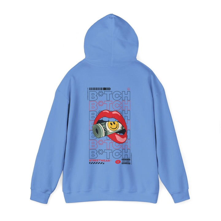 Trendy Unisex Hooded Sweatshirt - Streetwear Style with Fun Graphics - Antique Sapphire - S - Trendy Unisex Hooded Sweatshirt - Streetwear Style with Fun Graphics - Tatoo Tee