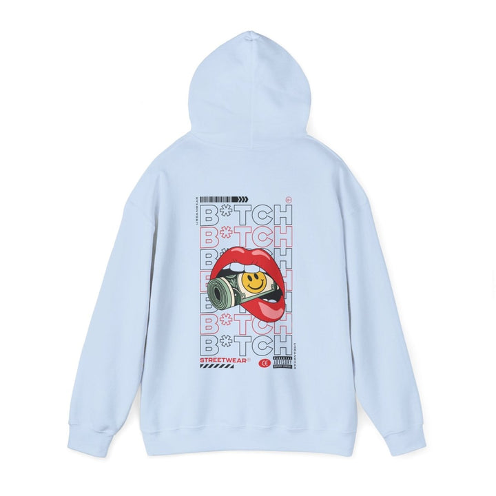 Trendy Unisex Hooded Sweatshirt - Streetwear Style with Fun Graphics - Antique Sapphire - S - Trendy Unisex Hooded Sweatshirt - Streetwear Style with Fun Graphics - Tatoo Tee