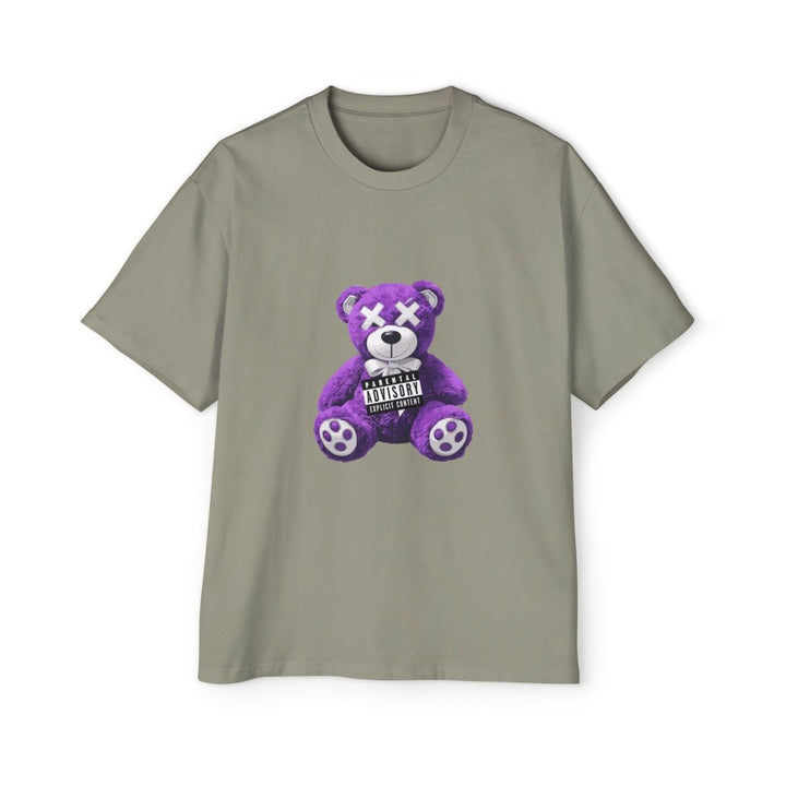 Unchained Bear Graphic Tee - Oversized Streetwear T-Shirt - Eucalyptus - S - Unchained Bear Graphic Tee - Oversized Streetwear T-Shirt - Tatoo Tee