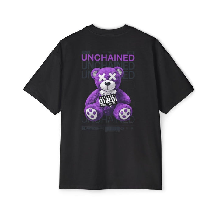 Unchained Bear Graphic Tee - Oversized Streetwear T-Shirt - Orchid - S - Unchained Bear Graphic Tee - Oversized Streetwear T-Shirt - Tatoo Tee