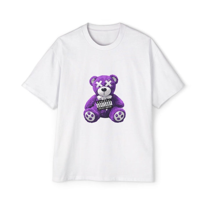 Unchained Bear Graphic Tee - Oversized Streetwear T-Shirt - Orchid - S - Unchained Bear Graphic Tee - Oversized Streetwear T-Shirt - Tatoo Tee