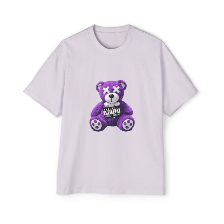 Unchained Bear Graphic Tee - Oversized Streetwear T-Shirt - Orchid - S - Unchained Bear Graphic Tee - Oversized Streetwear T-Shirt - Tatoo Tee