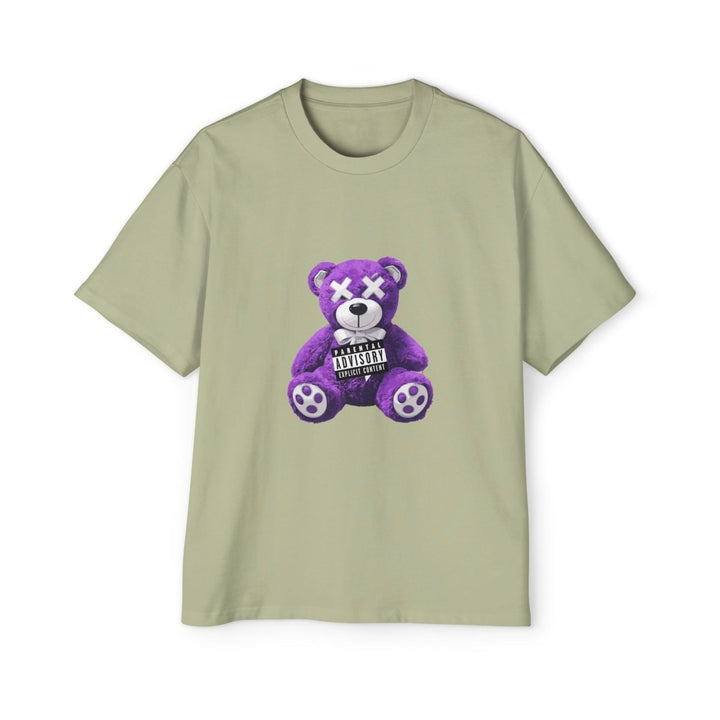 Unchained Bear Graphic Tee - Oversized Streetwear T-Shirt - Pistachio - S - Unchained Bear Graphic Tee - Oversized Streetwear T-Shirt - Tatoo Tee