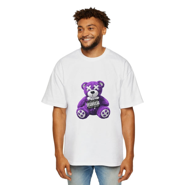 Unchained Bear Graphic Tee - Oversized Streetwear T-Shirt - White - S - Unchained Bear Graphic Tee - Oversized Streetwear T-Shirt - Tatoo Tee