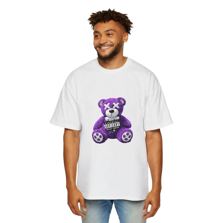 Unchained Bear Graphic Tee - Oversized Streetwear T-Shirt - White - S - Unchained Bear Graphic Tee - Oversized Streetwear T-Shirt - Tatoo Tee