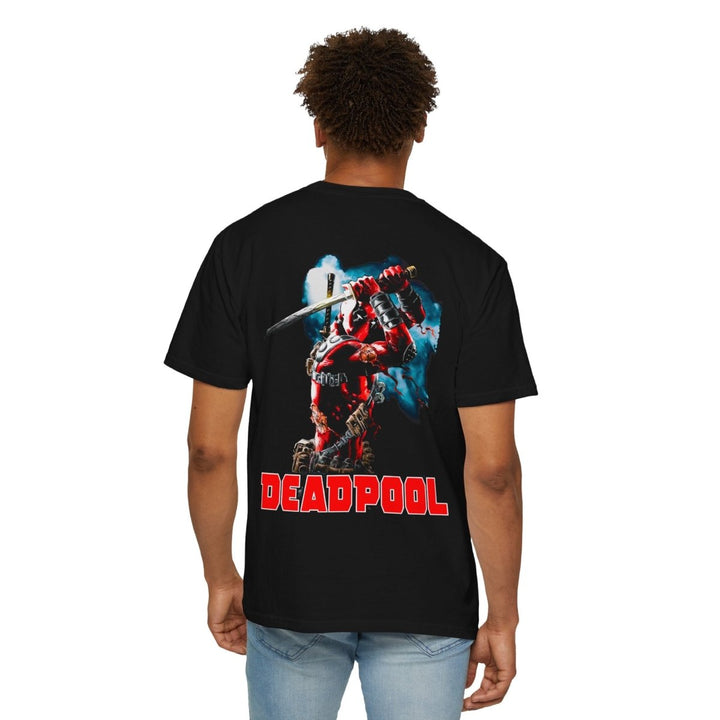 Unisex Deadpool Graphic Tee | Bold Comic Shirt, Superhero Apparel, Casual Outfit - Black - S - Unisex Deadpool Graphic Tee | Bold Comic Shirt, Superhero Apparel, Casual Outfit - Tatoo Tee