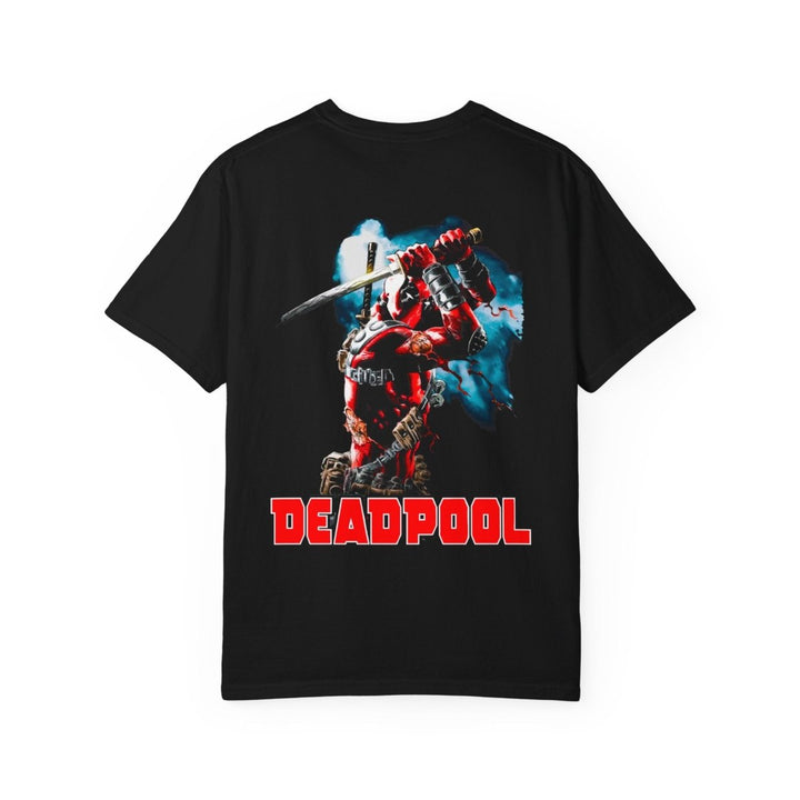 Unisex Deadpool Graphic Tee | Bold Comic Shirt, Superhero Apparel, Casual Outfit - Black - S - Unisex Deadpool Graphic Tee | Bold Comic Shirt, Superhero Apparel, Casual Outfit - Tatoo Tee