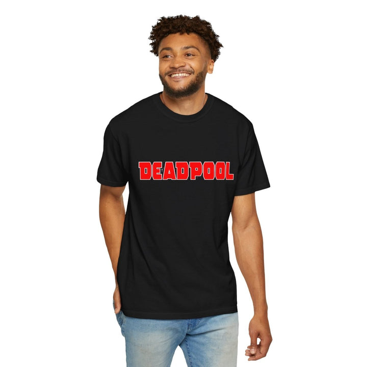 Unisex Deadpool Graphic Tee | Bold Comic Shirt, Superhero Apparel, Casual Outfit - Black - S - Unisex Deadpool Graphic Tee | Bold Comic Shirt, Superhero Apparel, Casual Outfit - Tatoo Tee