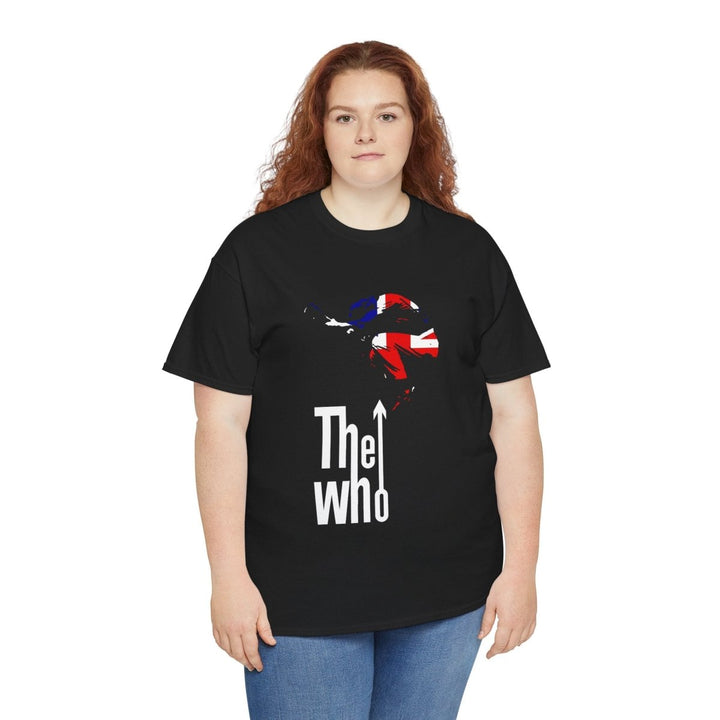 Unisex John Entwistle Heavy Cotton Tee - Black - S - Unisex John Entwistle Heavy Cotton Tee - Tatoo Tee