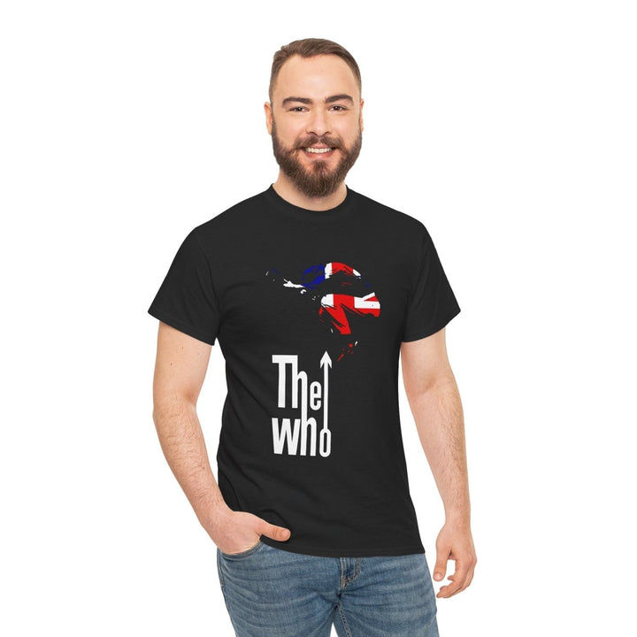 Unisex John Entwistle Heavy Cotton Tee - Black - S - Unisex John Entwistle Heavy Cotton Tee - Tatoo Tee