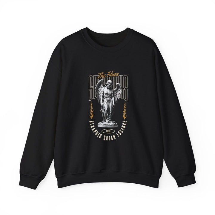 Urban Angel Unisex Heavy Blend™ Crewneck Sweatshirt - Streetwear Style - Antique Cherry Red - S - Urban Angel Unisex Heavy Blend™ Crewneck Sweatshirt - Streetwear Style - Tatoo Tee