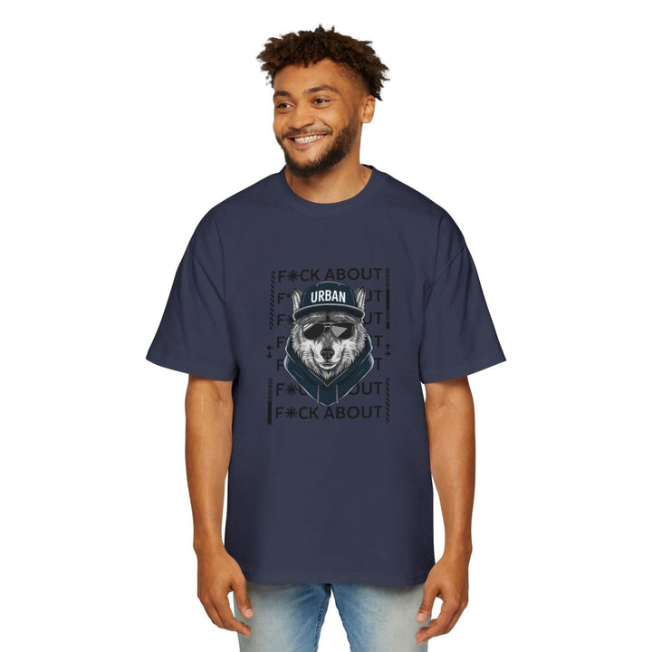 Urban Graphic Oversized Tee - Bold Statement T-Shirt - Orchid - S - Urban Graphic Oversized Tee - Bold Statement T-Shirt - Tatoo Tee