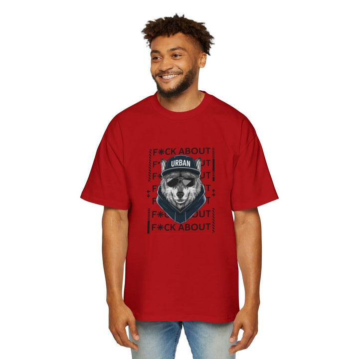 Urban Graphic Oversized Tee - Bold Statement T-Shirt - Orchid - S - Urban Graphic Oversized Tee - Bold Statement T-Shirt - Tatoo Tee