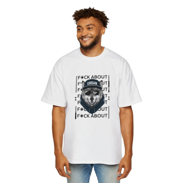 Urban Graphic Oversized Tee - Bold Statement T-Shirt - White - S - Urban Graphic Oversized Tee - Bold Statement T-Shirt - Tatoo Tee