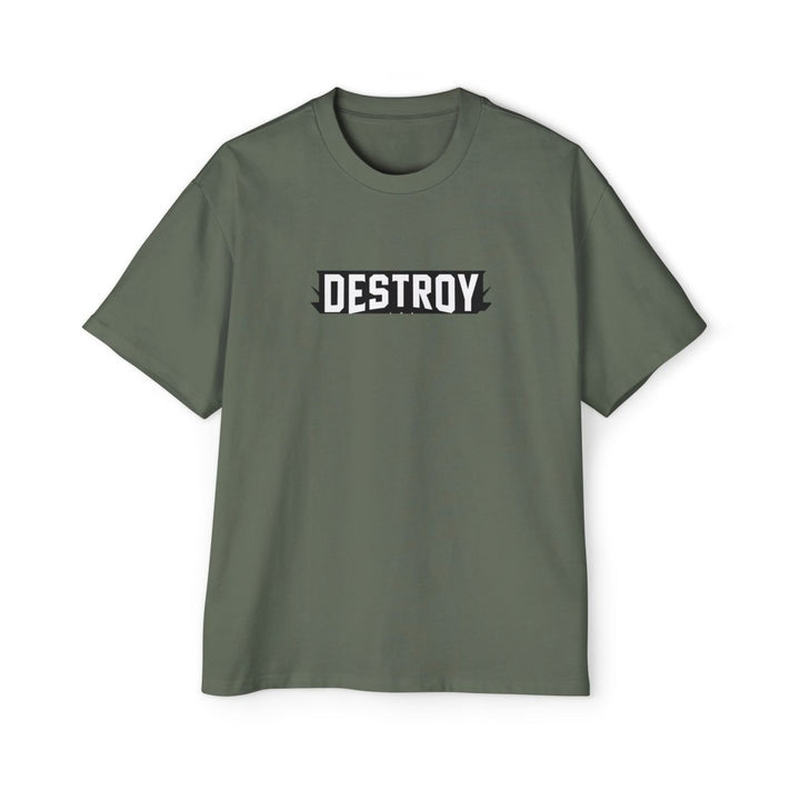 Urban Graphic Tee - "DESTROY MY TRUST" Skull Design - Cypress - S - Urban Graphic Tee - "DESTROY MY TRUST" Skull Design - Tatoo Tee