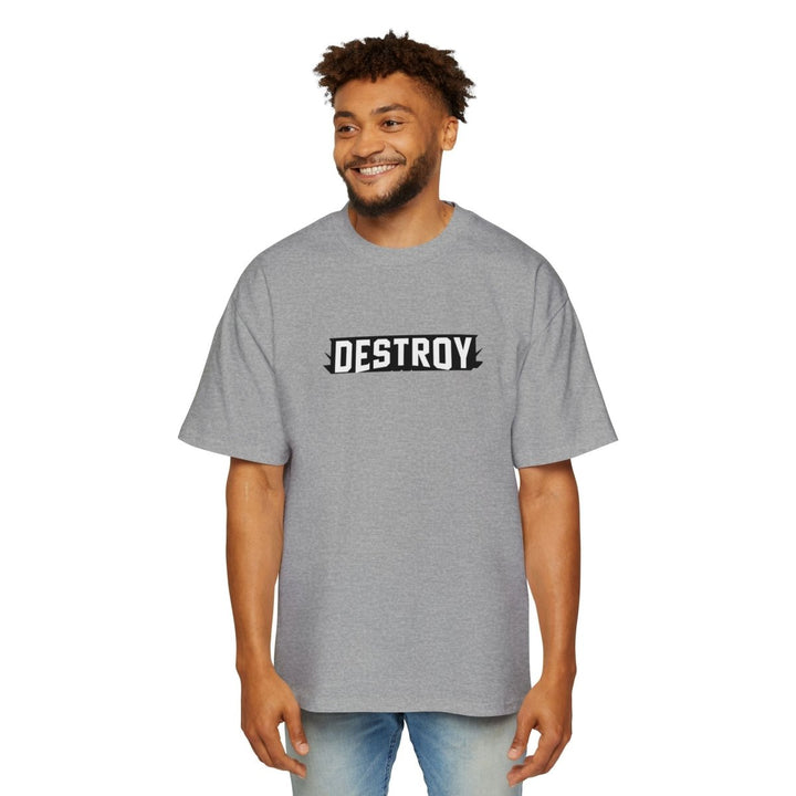 Urban Graphic Tee - "DESTROY MY TRUST" Skull Design - Midnight Blue - S - Urban Graphic Tee - "DESTROY MY TRUST" Skull Design - Tatoo Tee
