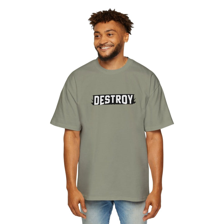 Urban Graphic Tee - "DESTROY MY TRUST" Skull Design - Midnight Blue - S - Urban Graphic Tee - "DESTROY MY TRUST" Skull Design - Tatoo Tee