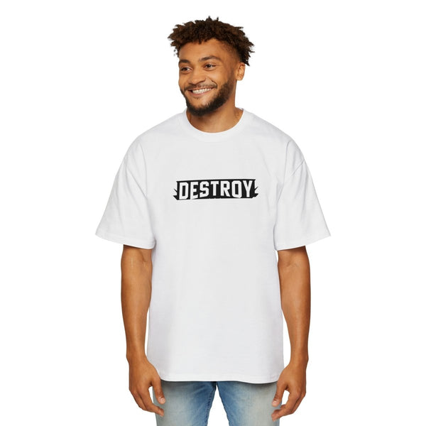 Urban Graphic Tee - "DESTROY MY TRUST" Skull Design - White - S - Urban Graphic Tee - "DESTROY MY TRUST" Skull Design - Tatoo Tee