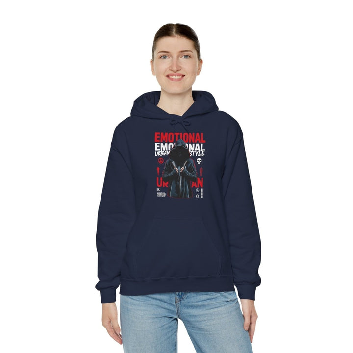 Urban Style Emotional Hoodie - Unisex Heavy Blend™ Sweatshirt - Purple - S - Urban Style Emotional Hoodie - Unisex Heavy Blend™ Sweatshirt - Tatoo Tee