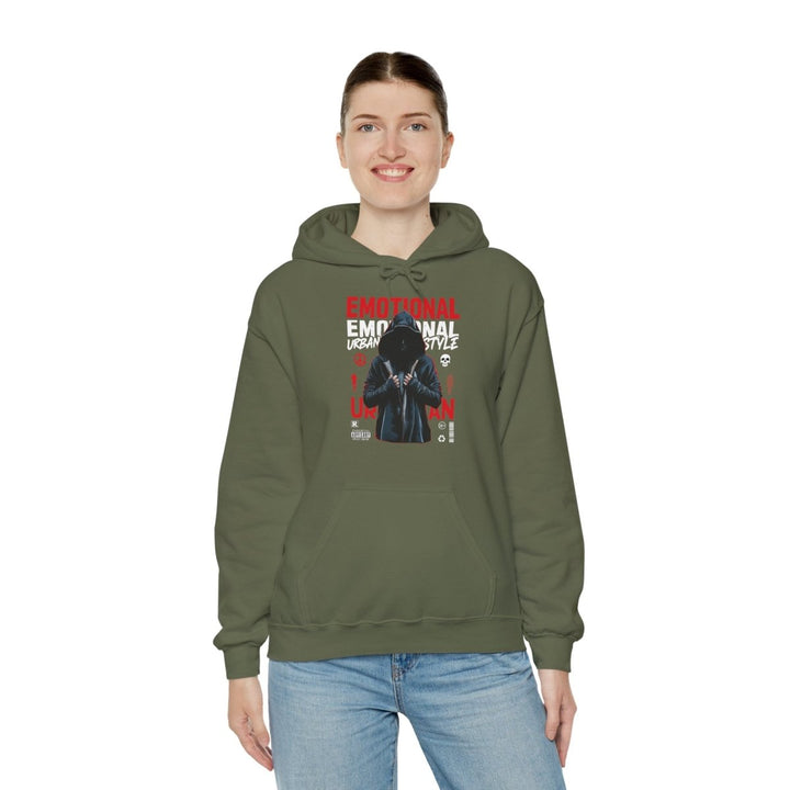 Urban Style Emotional Hoodie - Unisex Heavy Blend™ Sweatshirt - Purple - S - Urban Style Emotional Hoodie - Unisex Heavy Blend™ Sweatshirt - Tatoo Tee