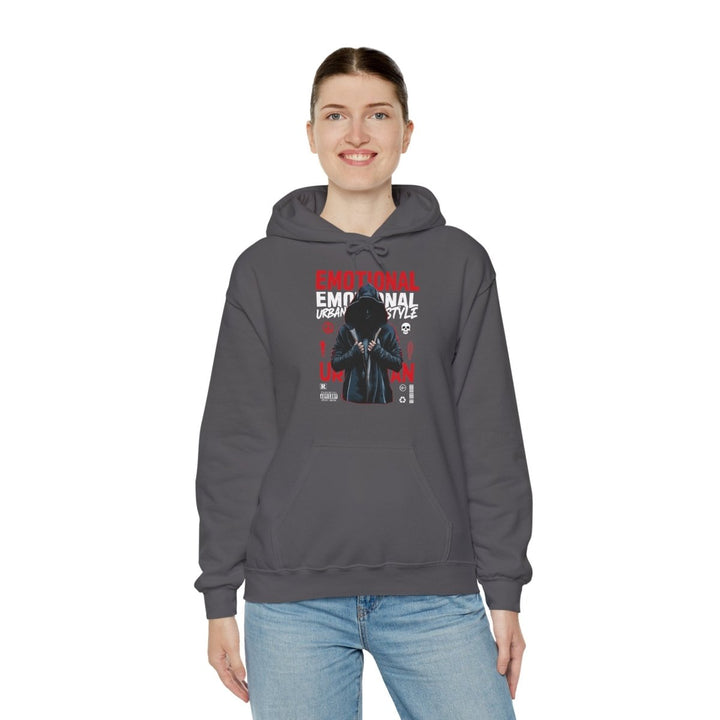 Urban Style Emotional Hoodie - Unisex Heavy Blend™ Sweatshirt - Purple - S - Urban Style Emotional Hoodie - Unisex Heavy Blend™ Sweatshirt - Tatoo Tee