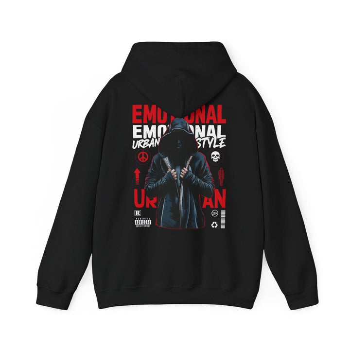 Urban Style Emotional Hoodie - Unisex Heavy Blend™ Sweatshirt - Purple - S - Urban Style Emotional Hoodie - Unisex Heavy Blend™ Sweatshirt - Tatoo Tee