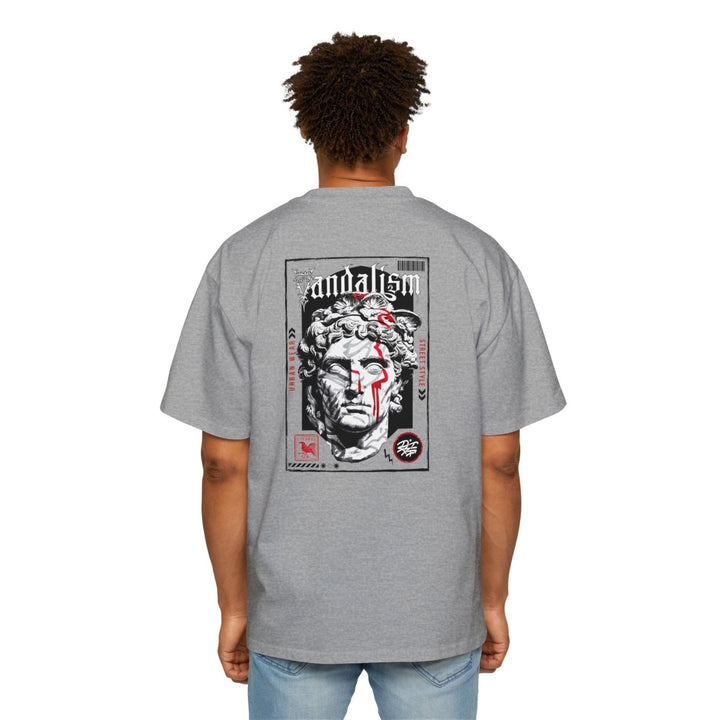 Urban Vandalism Oversized Tee - Stylish Graphic Tee for Streetwear Lovers - S - Midnight Blue - Urban Vandalism Oversized Tee - Stylish Graphic Tee for Streetwear Lovers - Tatoo Tee