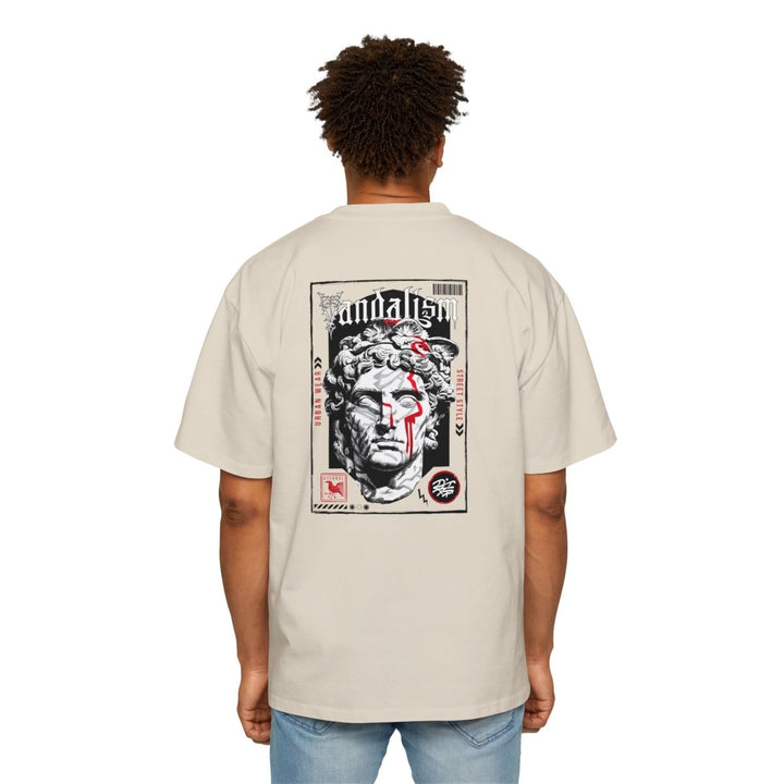 Urban Vandalism Oversized Tee - Stylish Graphic Tee for Streetwear Lovers - S - Midnight Blue - Urban Vandalism Oversized Tee - Stylish Graphic Tee for Streetwear Lovers - Tatoo Tee