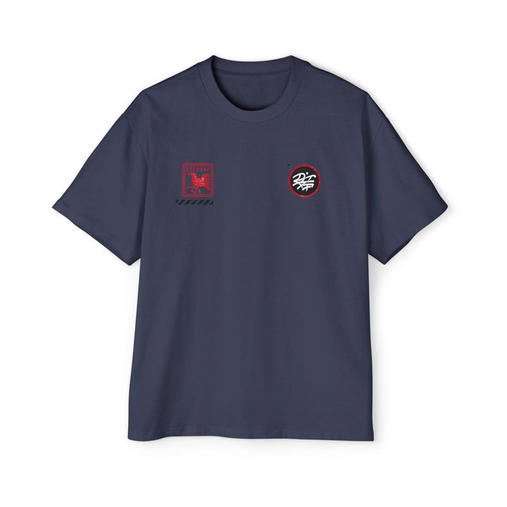 Urban Vandalism Oversized Tee - Stylish Graphic Tee for Streetwear Lovers - S - Midnight Blue - Urban Vandalism Oversized Tee - Stylish Graphic Tee for Streetwear Lovers - Tatoo Tee