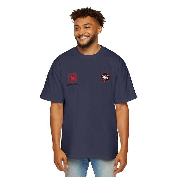 Urban Vandalism Oversized Tee - Stylish Graphic Tee for Streetwear Lovers - S - Midnight Blue - Urban Vandalism Oversized Tee - Stylish Graphic Tee for Streetwear Lovers - Tatoo Tee