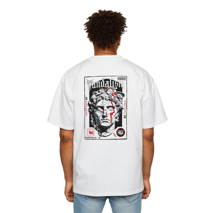 Urban Vandalism Oversized Tee - Stylish Graphic Tee for Streetwear Lovers - S - Midnight Blue - Urban Vandalism Oversized Tee - Stylish Graphic Tee for Streetwear Lovers - Tatoo Tee