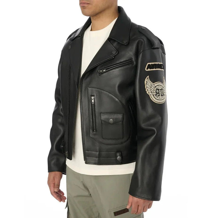 USA Tour Motorcycle Jacket - Male - XS - USA Tour Motorcycle Jacket - Tatoo Tee