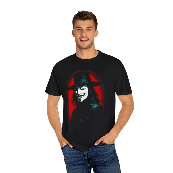 V for Vendetta Inspired Unisex T-Shirt, Graphic Tee, Movie Merchandise - Black - S - V for Vendetta Inspired Unisex T-Shirt, Graphic Tee, Movie Merchandise - Tatoo Tee