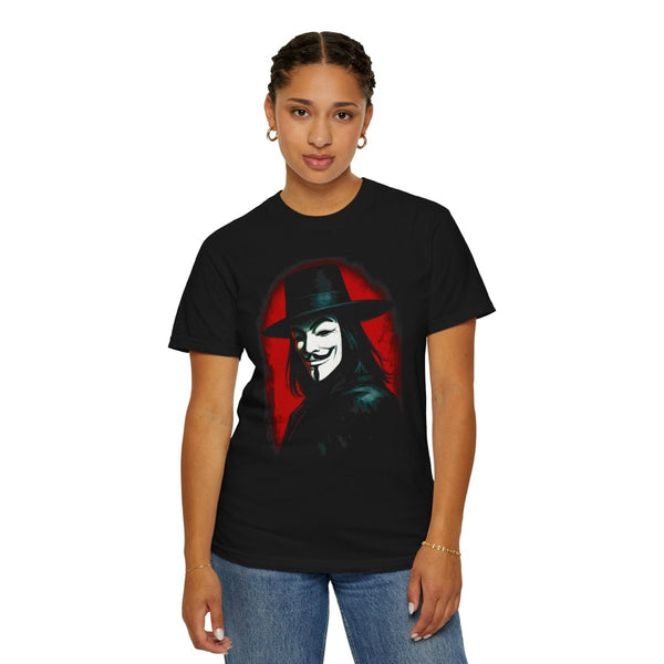 V for Vendetta Inspired Unisex T-Shirt, Graphic Tee, Movie Merchandise - Black - S - V for Vendetta Inspired Unisex T-Shirt, Graphic Tee, Movie Merchandise - Tatoo Tee