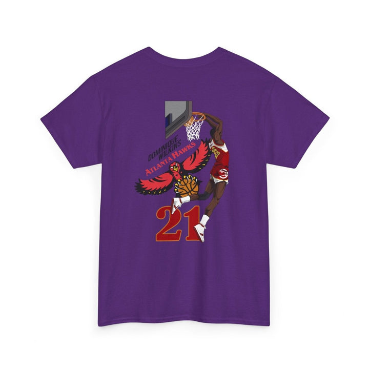 Vintage Basketball Graphic Tee - Celebrate Sports and Culture - Purple - S - Vintage Basketball Graphic Tee - Celebrate Sports and Culture - Tatoo Tee