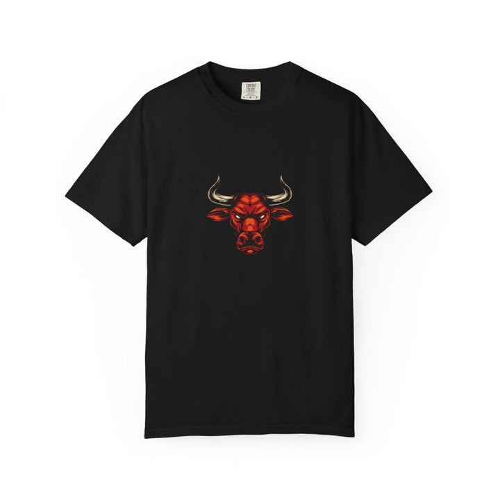 Vintage Chicago Bulls Graphic T-Shirt - Unisex Garment - Dyed Tee - Black - S - Vintage Chicago Bulls Graphic T-Shirt - Unisex Garment - Dyed Tee - Tatoo Tee